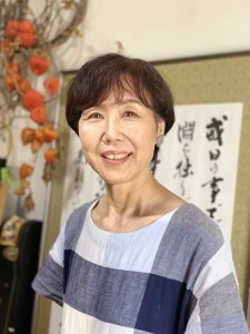 野口真由美さん/書家・屋久島町文化協会長